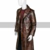 Alita Battle Angel Dr Dyson Leather Trench Coat