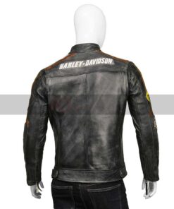 Harley Davidson Black Distressed Jacket