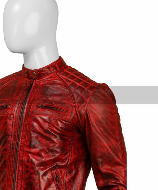 Mens Red Shoulder Design Jacket.jpg