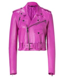 Jessica Alba Hot Pink Jacket