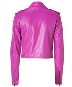 Jessica Alba Hot Leather Jacket