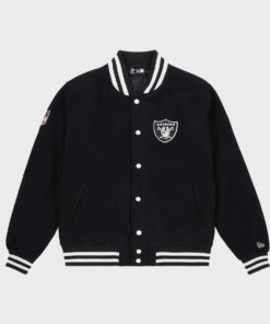 Black Raiders Letterman Men’s Varsity Jacket