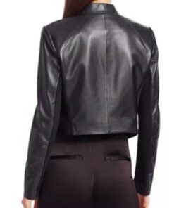 Lily Collins Emily In Paris Black Jacket