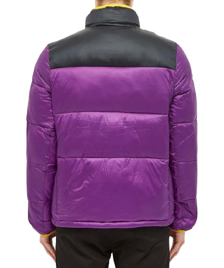 Mens Purple Lightweight Puffer Jacket