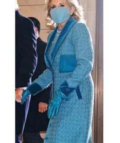 Jill Biden Blue Coat