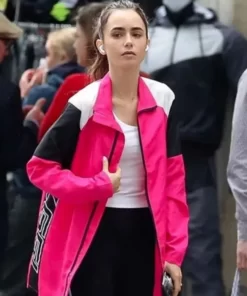 Emily in Paris S02 Emily Cooper Pink Jacket