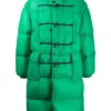 Oversized Green Puffer Coat