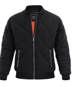 Men's Winter Padded BlackPuffer Jacket