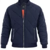 Men's Winter Padded Blue Puffer Jacket