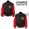 Couple’s Love Varsity Jackets