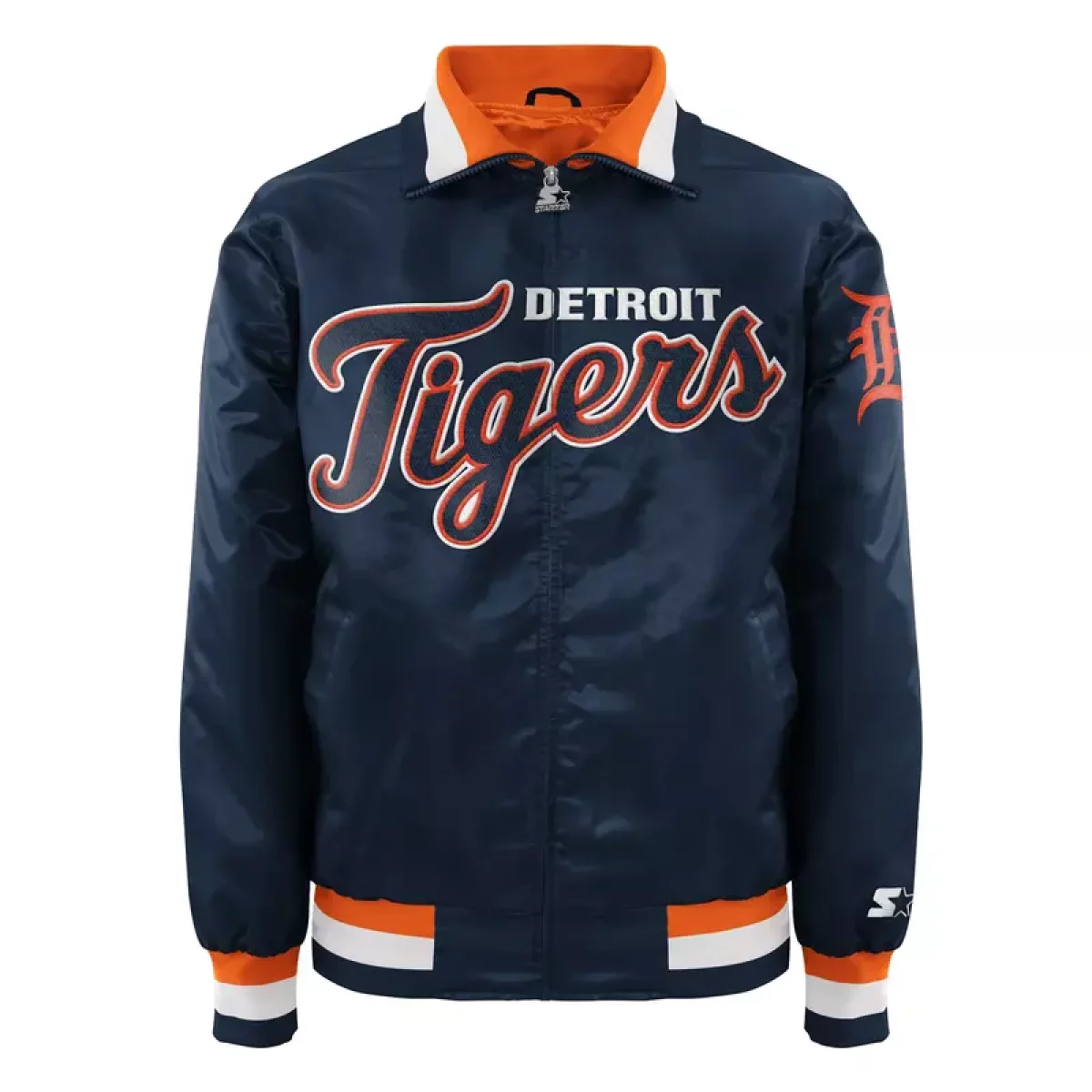 Detroit Tigers 1984 Satin Dugout Jacket - Vintage Detroit Collection
