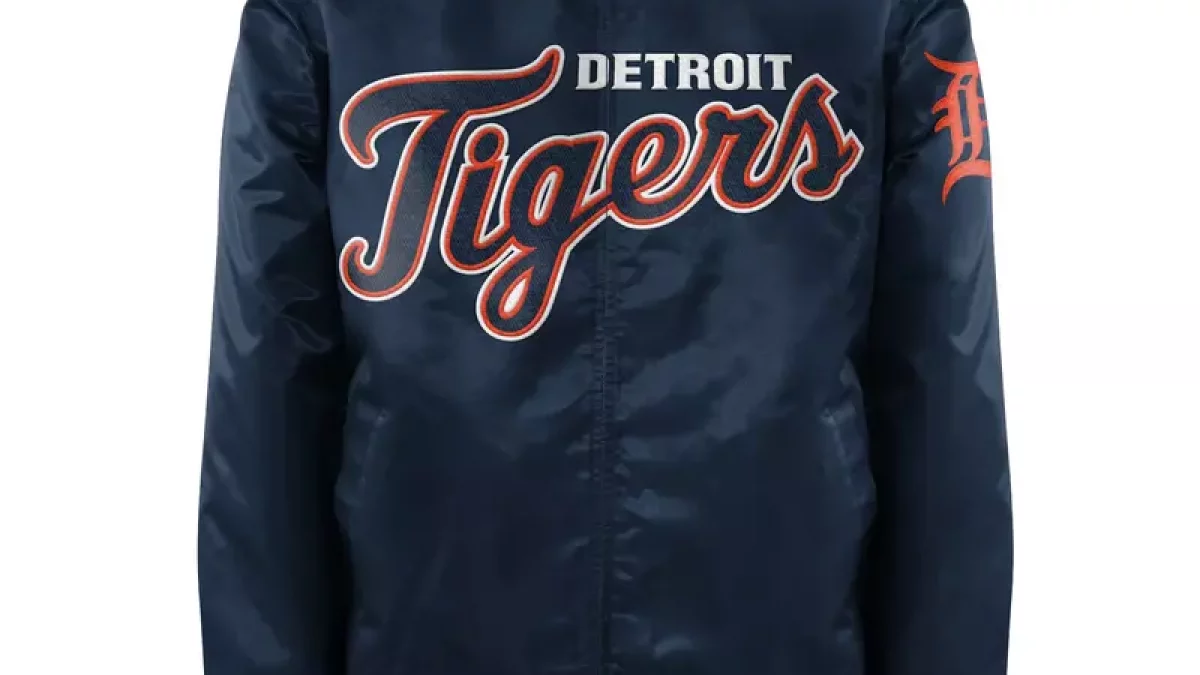 Detroit Tigers Women's Double Climate Home Jacket - Vintage Detroit  Collection