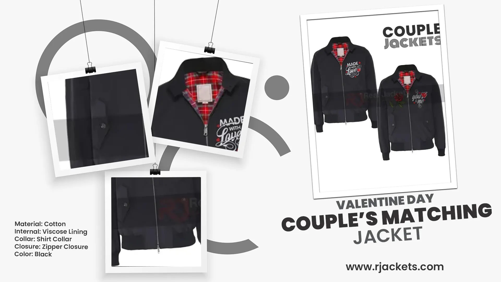 Valentine Day Couple’s Matching Jackets
