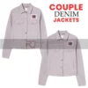 Valentines Day Couple Denim Jacket