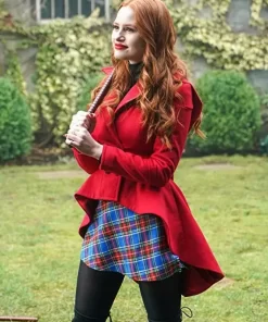 Cheryl Blossom Riverdale Wool Tail Coat