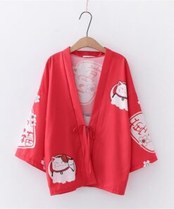 Mello Cat Kimono Jacket