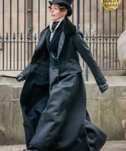 Gentleman Jack Anne Lister Black Long Coat