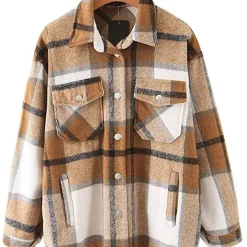 Women’s Flannel Check Shacket