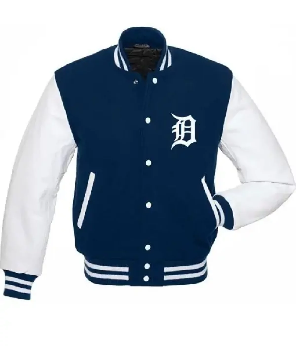 Detroit Tigers Old English D Patent Leather Collection Nylon Jacket – DS  Online