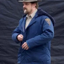 Stranger Things Jim Hopper Hooded Jacket