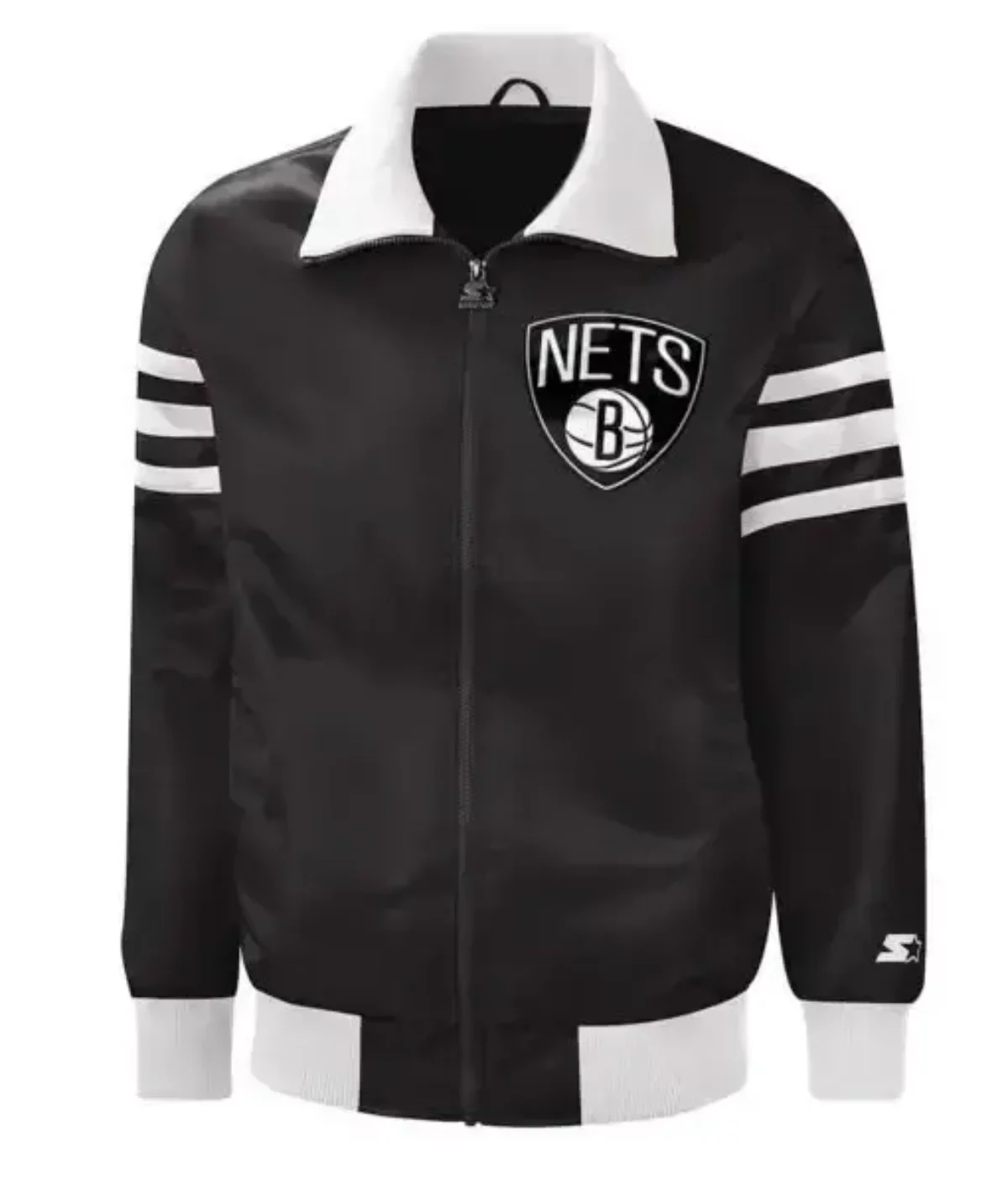 STARTER, Jackets & Coats, Vintage Brooklyn Nets Basketball Satin Coat 22