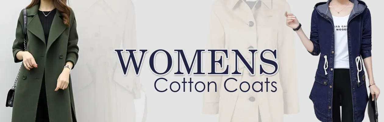 Womens Cotton Coats