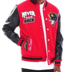 Never Look Back Chenille Embroidery Jacket