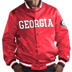 Starter Georgia Bulldogs Red Jacket