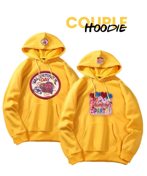 Valentine's Day Couple Gift Hoodie