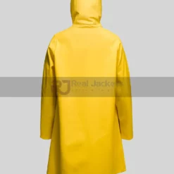 Women's Yellow Rain Coat