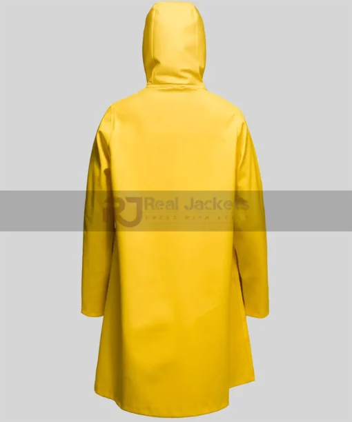 Women's Yellow Rain Coat
