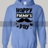 Happy Father's Day Dark Blue Hoodie