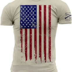 Men’s America Patriotic Flag Shirt