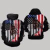 USA Flag San Francisco 3D Printed Hoodie