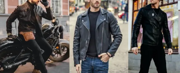 Mens Biker Leather Jacket Sale
