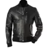 Men-Black-Bomber-Leather-Jacket