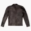 Men's Roadster Brown Leather Jacket