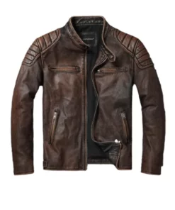 Men-Cowhide-Brown-Leather-Jacket