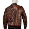 Men Distressed Leather Jacket
