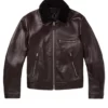 Men’s Biker Fur Leather Jacket
