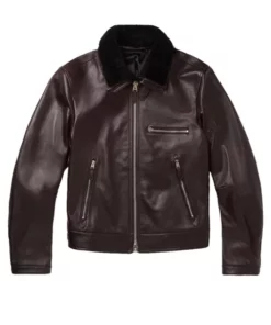 Men’s Biker Fur Leather Jacket