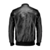 Mens Cow Leather Bomber Jacket