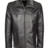 Mens Premium Parker Leather Jacket