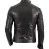 Men’s Stylish Black Motorcycle Biker Leather Jacket