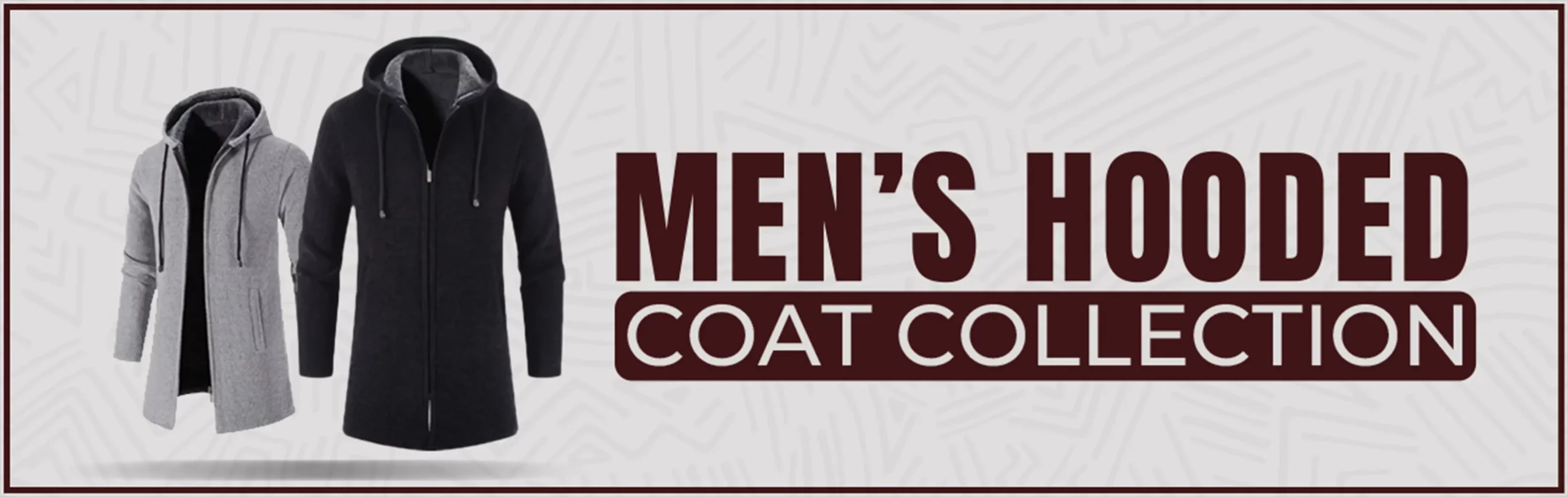 Mens Hooded Coat