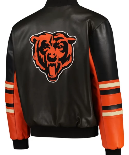 Alannah Davidson Chicago Bears Leather Jacket
